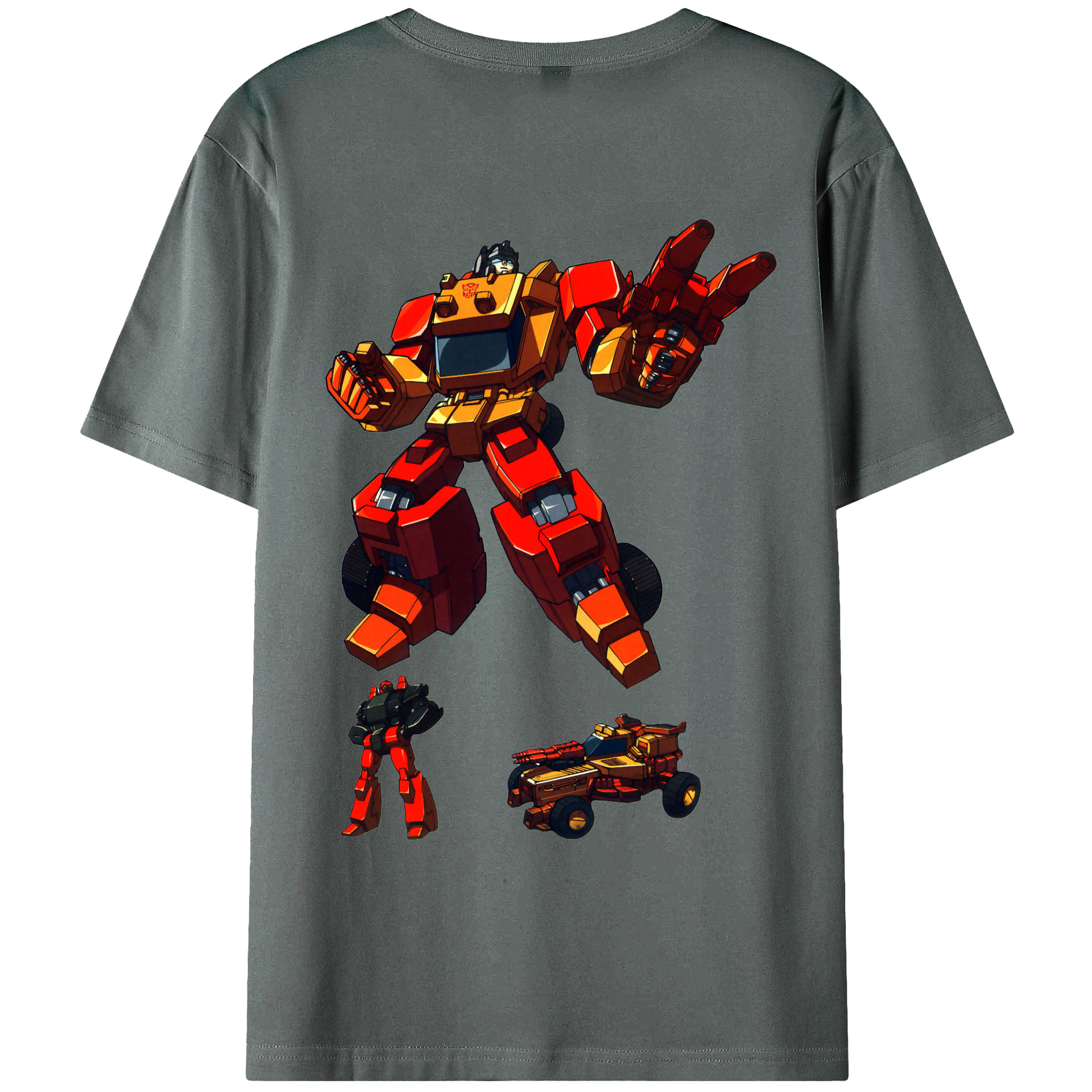 （画像用）  綿100％ メンズ半袖Tシャツ（バックプリント） 通気性